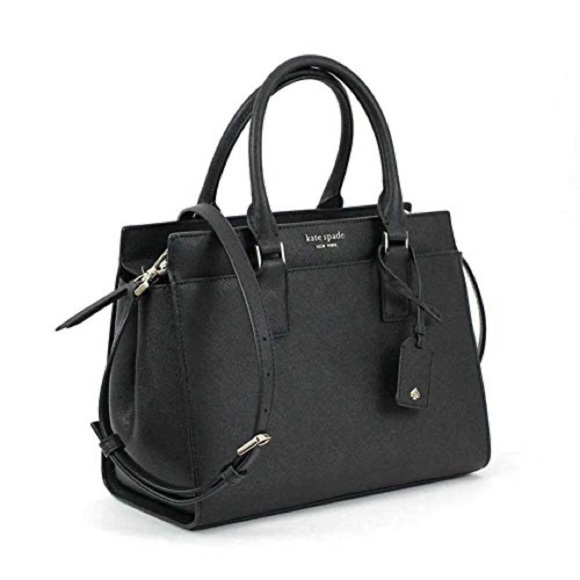 Kate SpadeMedium Sized Cameron Satchel Crossbody Bag Black